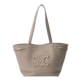 CELINE セリーヌ スモールカバ アナイス グレー 118233ENY レディース レザー トートバッグ Aランク 中古 銀蔵