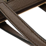 GUCCI グッチ ミディアム トップハンドルバッグ ベージュ/エボニー/ブラウン 524537 レディース GGスプリームキャンバス レザー ハンドバッグ Aランク 中古 銀蔵