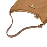 PRADA プラダ Re-Edition 2005 Re-Nylon ミニバッグ ブラウン 1NE204 レディース ナイロン ハンドバッグ Aランク 中古 銀蔵