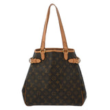 LOUIS VUITTON ルイヴィトン モノグラム バティニョール ヴェルティカル ブラウン M51153 レディース モノグラムキャンバス トートバッグ ABランク 中古 銀蔵