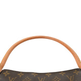LOUIS VUITTON ルイヴィトン モノグラム ルーピング MM ワンショルダー ブラウン M51146 レディース モノグラムキャンバス ショルダーバッグ Bランク 中古 銀蔵