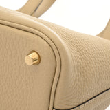 HERMES エルメス ピコタン ロック MM トレンチ K刻印(2025年頃) レディース トリヨンクレマンス ハンドバッグ Aランク 中古 銀蔵