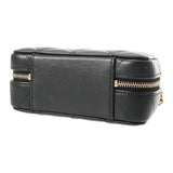 CHANEL シャネル マトラッセ バニティ ミニ チェーンショルダー ブラック AP3246 レディース ラムスキン バニティバッグ Aランク 中古 銀蔵