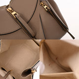 LOEWE ロエベ ハンモック スモール サンド A538S35X51 レディース ソフトグレインドカーフ 2WAYバッグ ABランク 中古 銀蔵