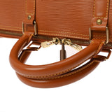 LOUIS VUITTON ルイヴィトン エピ キーポル バンドリエール 55 ジパングゴールド M42958 ユニセックス レザー ボストンバッグ ABランク 中古 銀蔵
