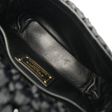 PRADA プラダ ショルダーバッグ ブラック 1BD362 レディース ラフィア/レザー ショルダーバッグ Aランク 中古 銀蔵