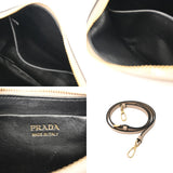 PRADA プラダ アーケ スモール ショルダーバッグ ベージュ 1BC194 レディース ナッパレザー ショルダーバッグ ABランク 中古 銀蔵
