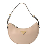 PRADA プラダ アーケ スモール ショルダーバッグ ベージュ 1BC194 レディース ナッパレザー ショルダーバッグ ABランク 中古 銀蔵