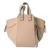 LOEWE ロエベ ハンモック スモール 2WAY サンド 387.30.S35 レディース カーフ ショルダーバッグ Aランク 中古 銀蔵