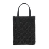 GUCCI グッチ ミニバッグ オフィディア 2WAY ブラック 773730 レディース GGデニム/レザー ハンドバッグ Aランク 中古 銀蔵