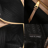 PRADA プラダ 2WAY ハンドバック ベージュ 1BA579 レディース レザー 2WAYバッグ ABランク 中古 銀蔵