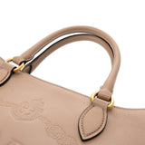 PRADA プラダ 2WAY ハンドバック ベージュ 1BA579 レディース レザー 2WAYバッグ ABランク 中古 銀蔵