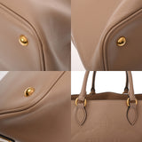 PRADA プラダ 2WAY ハンドバック ベージュ 1BA579 レディース レザー 2WAYバッグ ABランク 中古 銀蔵