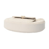 CHANEL シャネル マトラッセ ミニハンドバッグ ホワイト AP3467 レディース キャビアスキン ハンドバッグ Aランク 中古 銀蔵
