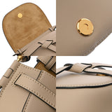 LOEWE ロエベ ゲート デュアルバッグ ミニ サンド A650N46X13 レディース ソフトカーフ ショルダーバッグ Aランク 中古 銀蔵