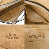 LOEWE ロエベ ゲート デュアルバッグ ミニ サンド A650N46X13 レディース ソフトカーフ ショルダーバッグ Aランク 中古 銀蔵