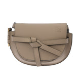 LOEWE ロエベ ゲート デュアルバッグ ミニ サンド A650N46X13 レディース ソフトカーフ ショルダーバッグ Aランク 中古 銀蔵