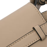 LOEWE ロエベ ゲート デュアルバッグ ミニ サンド A650N46X13 レディース ソフトカーフ ショルダーバッグ Aランク 中古 銀蔵
