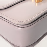 CELINE セリーヌ ティーン トリオンフ ライトライラック 188423BF4.32LA レディース シャイニーカーフ ショルダーバッグ Aランク 中古 銀蔵