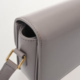 CELINE セリーヌ ティーン トリオンフ ライトライラック 188423BF4.32LA レディース シャイニーカーフ ショルダーバッグ Aランク 中古 銀蔵