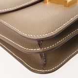 HERMES エルメス コンスタンス3 ミニ 18 ミロワール エトゥープ レディース ヴォーエプソン ショルダーバッグ Aランク 中古 銀蔵