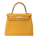 HERMES エルメス ケリー 25 内縫い 2WAY サン B刻印(2023年頃) レディース トゴ ハンドバッグ Aランク 中古 銀蔵