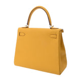 HERMES エルメス ケリー 25 内縫い 2WAY サン B刻印(2023年頃) レディース トゴ ハンドバッグ Aランク 中古 銀蔵