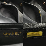 CHANEL シャネル マトラッセ ミニチェーンショルダー 18cm ブラック A01115 ユニセックス ラムスキン ショルダーバッグ ABランク 中古 銀蔵