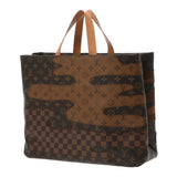 LOUIS VUITTON ルイヴィトン モノグラムランドスケープ ショッパートート MM ブラウン M15274 ユニセックス モノグラムキャンバス ダミエキャンバス ハンドバッグ Aランク 中古 銀蔵