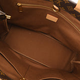 LOUIS VUITTON ルイヴィトン モノグラムランドスケープ ショッパートート MM ブラウン M15274 ユニセックス モノグラムキャンバス ダミエキャンバス ハンドバッグ Aランク 中古 銀蔵