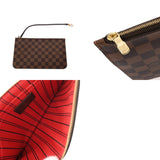 LOUIS VUITTON ルイヴィトン ダミエ ネヴァーフル MM ブラウン N40599 レディース ダミエキャンバス トートバッグ Aランク 中古 銀蔵