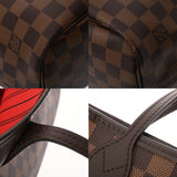 LOUIS VUITTON ルイヴィトン ダミエ ネヴァーフル MM ブラウン N40599 レディース ダミエキャンバス トートバッグ Aランク 中古 銀蔵