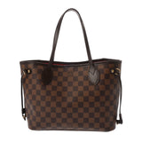 LOUIS VUITTON ルイヴィトン ダミエ ネヴァーフル PM ブラウン N51109 レディース ダミエキャンバス トートバッグ Bランク 中古 銀蔵