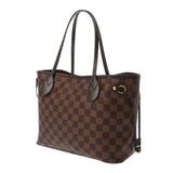 LOUIS VUITTON ルイヴィトン ダミエ ネヴァーフル PM ブラウン N51109 レディース ダミエキャンバス トートバッグ Bランク 中古 銀蔵
