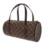 LOUIS VUITTON ルイヴィトン ダミエ パピヨン PM ブラウン N51304 レディース ダミエキャンバス ハンドバッグ Aランク 中古 銀蔵