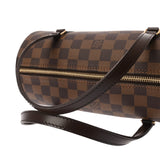 LOUIS VUITTON ルイヴィトン ダミエ パピヨン PM ブラウン N51304 レディース ダミエキャンバス ハンドバッグ Aランク 中古 銀蔵