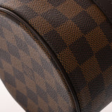 LOUIS VUITTON ルイヴィトン ダミエ パピヨン PM ブラウン N51304 レディース ダミエキャンバス ハンドバッグ Aランク 中古 銀蔵