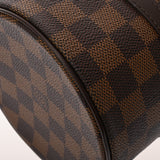 LOUIS VUITTON ルイヴィトン ダミエ パピヨン PM ブラウン N51304 レディース ダミエキャンバス ハンドバッグ Aランク 中古 銀蔵