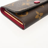 LOUIS VUITTON ルイヴィトン モノグラム ミュルティクレ6 フューシャ M60701 ユニセックス モノグラムキャンバス キーケース Aランク 中古 銀蔵