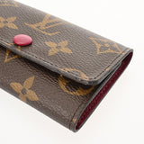 LOUIS VUITTON ルイヴィトン モノグラム ミュルティクレ6 フューシャ M60701 ユニセックス モノグラムキャンバス キーケース Aランク 中古 銀蔵