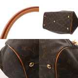 LOUIS VUITTON ルイヴィトン モノグラム ティボリ GM ブラウン M40144 レディース モノグラムキャンバス ハンドバッグ ABランク 中古 銀蔵
