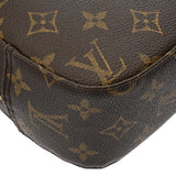 LOUIS VUITTON ルイヴィトン モノグラム スポンティーニ 2WAY ブラウン M47500 レディース モノグラムキャンバス ハンドバッグ ABランク 中古 銀蔵