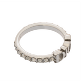 CHRISTIAN DIOR クリスチャンディオール evolution リング #L R2700WOMCY.D001 14号 レディース メタル/クリスタル リング・指輪 Aランク 中古 銀蔵