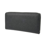 Maison Margiela メゾン マルジェラ ジップアラウンド ウォレット 4ステッチ ブラック S56UI0110P4455T8013 レディース グレイニーレザー 長財布 ABランク 中古 銀蔵
