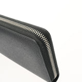 Maison Margiela メゾン マルジェラ ジップアラウンド ウォレット 4ステッチ ブラック S56UI0110P4455T8013 レディース グレイニーレザー 長財布 ABランク 中古 銀蔵