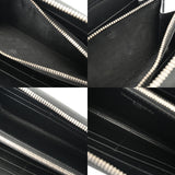 Maison Margiela メゾン マルジェラ ジップアラウンド ウォレット 4ステッチ ブラック S56UI0110P4455T8013 レディース グレイニーレザー 長財布 ABランク 中古 銀蔵