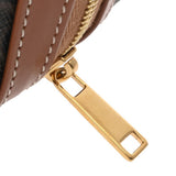 CELINE セリーヌ スモール コスメティックポーチ タン 4M1622CZJ.04LU レディース トリオンフキャンバス/カーフ ポーチ Aランク 中古 銀蔵