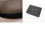 GUCCI グッチ コンパクトウォレット ダブルG ベージュ/エボニー/グレー 772738 レディース GGスプリームキャンバス レザー 二つ折り財布 Aランク 中古 銀蔵