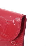 LOUIS VUITTON ルイヴィトン モノグラムヴェルニ アンヴェロッププラット フランボワーズ M919AF レディース モノグラムヴェルニ コインケース ABランク 中古 銀蔵