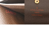 LOUIS VUITTON ルイヴィトン ダミエ ポルトフォイユ サラ 旧型 ブラウン N61734 レディース ダミエキャンバス 長財布 Aランク 中古 銀蔵